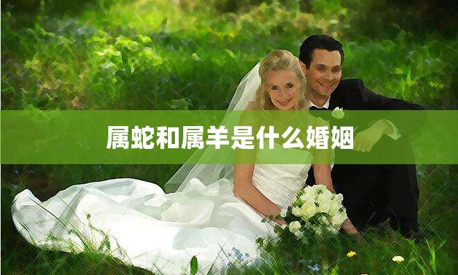 属蛇的人和什么属相不宜结为夫妻呢？