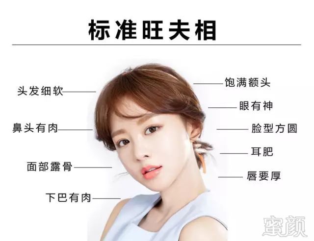 如何看女人的五官和算命图