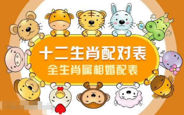 生辰八字婚姻配对表，揭秘八个属相的结婚奇遇