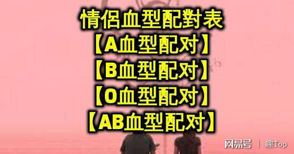 从十二生肖和血型的角度来看，配对会是什么样子呢？  B型血的天秤男和O型血的白羊女会相处得很好。