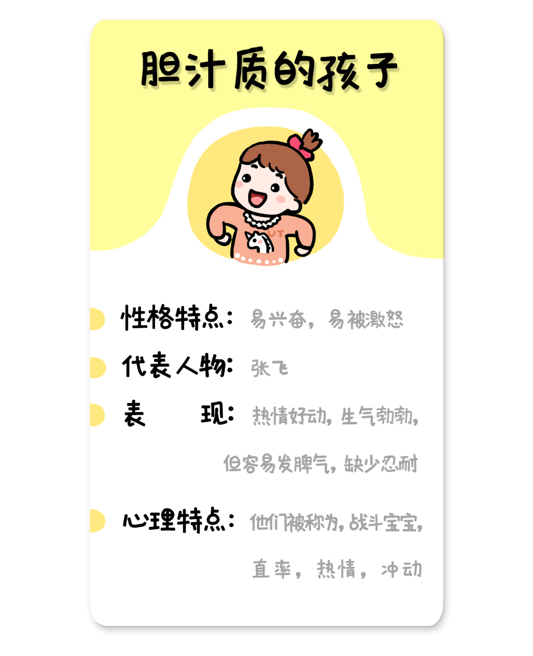 怎样写孩子的性格特征