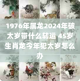 属龙人2023年癸卯年运势详解（含每月运势，建议收藏）