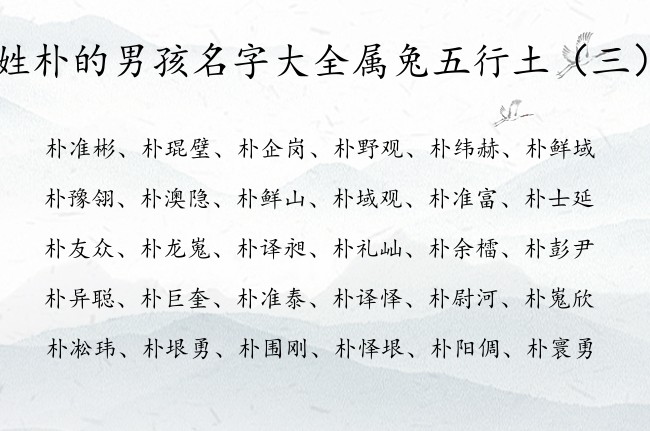 属兔缺金的男孩名字大全集_属兔缺土男孩名字_兔宝宝缺火的男孩名字洋气