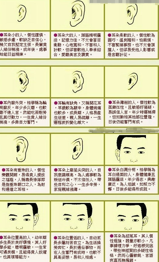 相术图片_相术大师_相术龙耳朵图片
