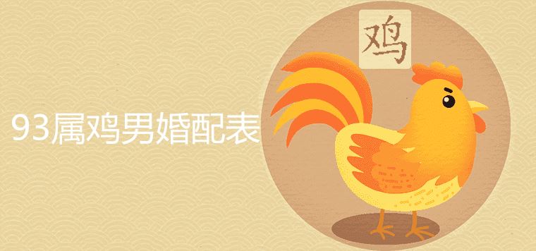 鸡男和女相配婚姻如何_92年男93年鸡女婚配_鸡男婚配表