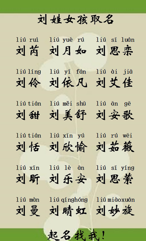 属龙刘姓男孩名字_起名姓大全宝宝龙刘的名字_刘姓龙宝宝起名大全