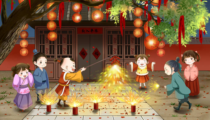 梦见表亲来家中拜年放鞭炮_梦见表哥放鞭炮_梦见走亲戚放鞭炮